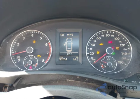 2010 Volkswagen Eos Komfort z USA, uszkodzony, nr VIN WVWBA7AH0AV011877